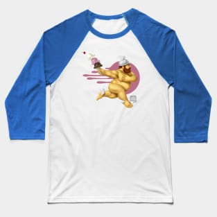 Ice Cream in a Flash! Baseball T-Shirt